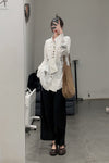 Archivio J.M.Ribot Hand -painted shirt W27/Mi/Sketch